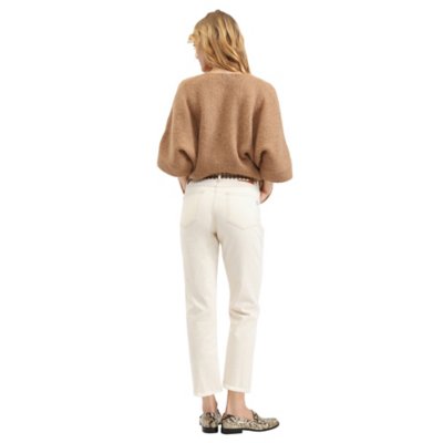 Jean femme Denim Girl Fit 7/8 Ceinture PLEASE
