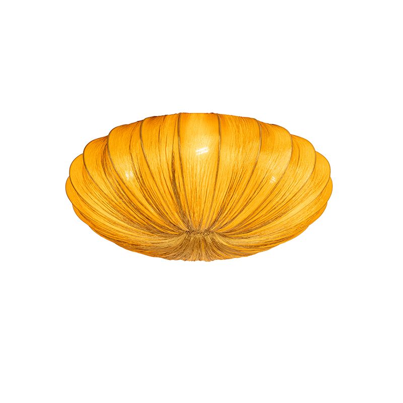 Japandi plafondlamp goud 60cm 5-lichts - Plu