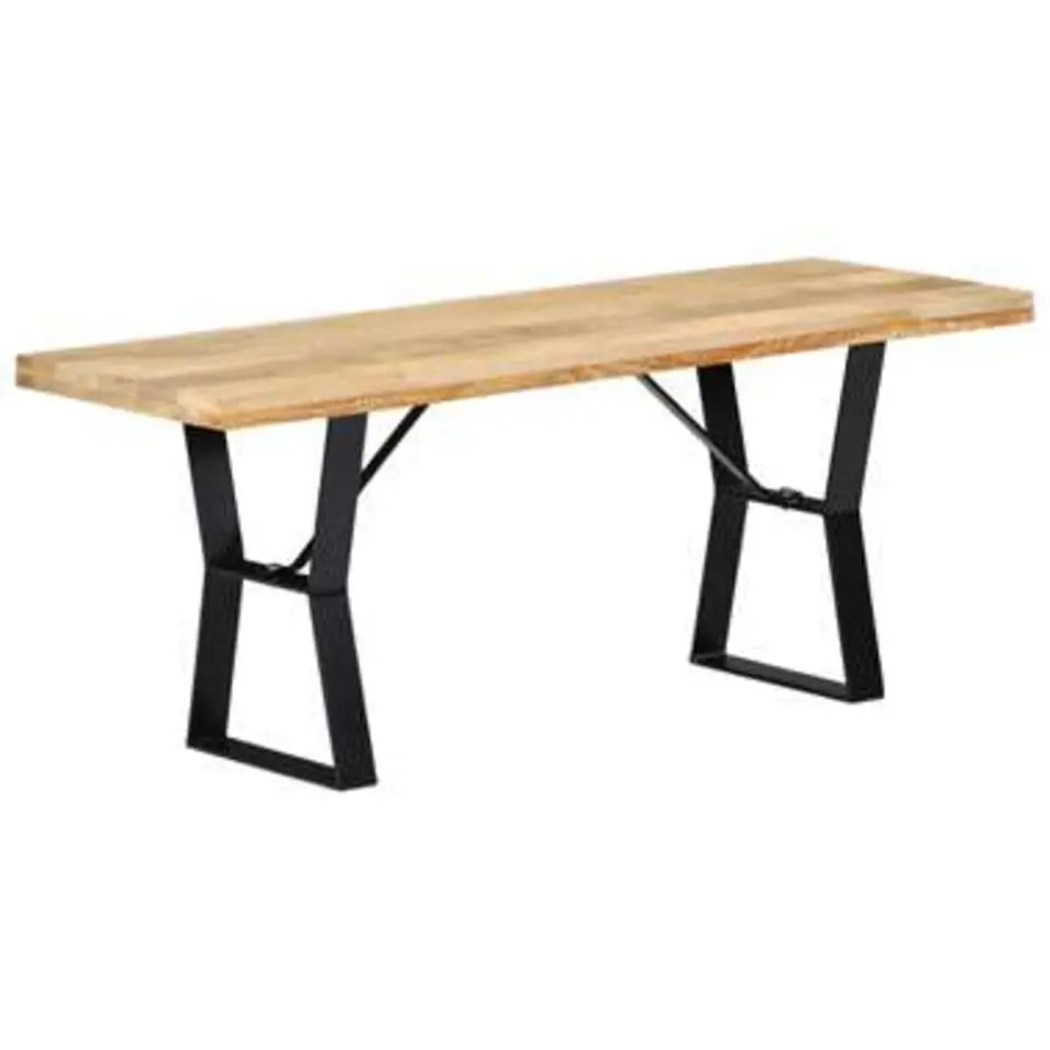 vidaXL - Bankje - Bruin - Hout