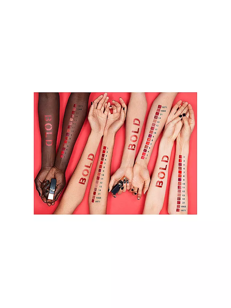 YVES SAINT LAURENT Lippenstift - Lippenstift - Rouge Pur Couture The Bold ( 14 ) dunkelrot