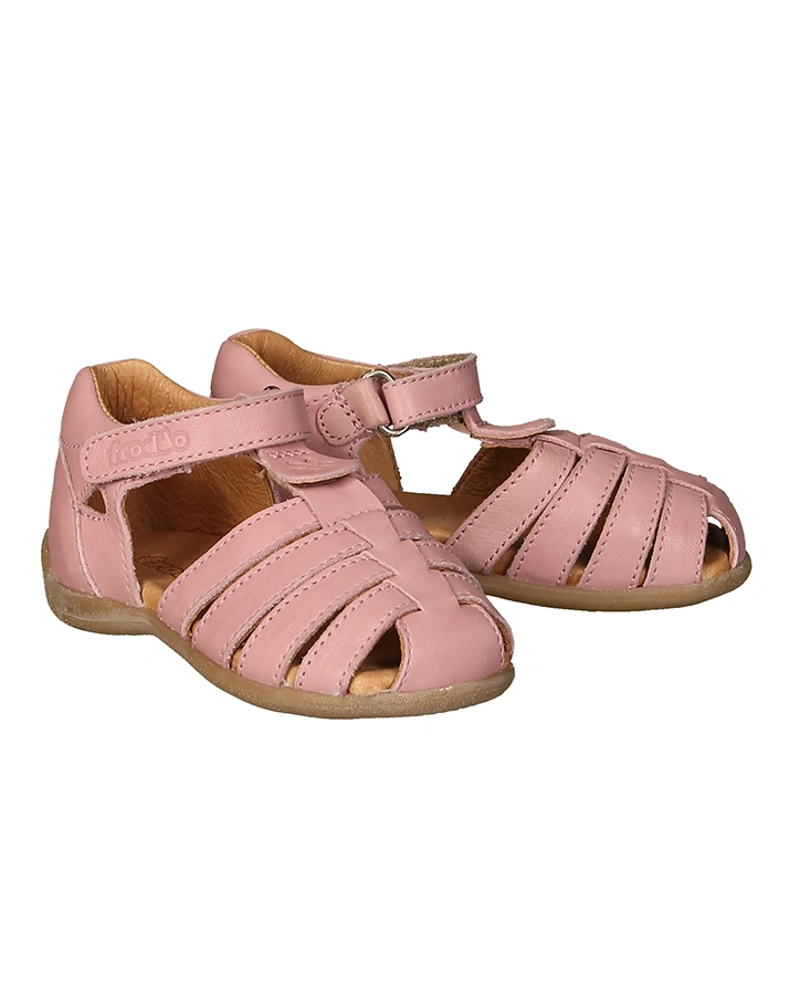 Lauflern-Sandalen CARTE GIRLY mit Zehenschutz in rosa