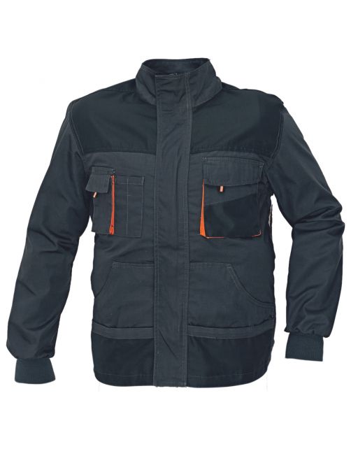 Cerva Werkjas Emerton Zwart&Antraciet - Werkkleding