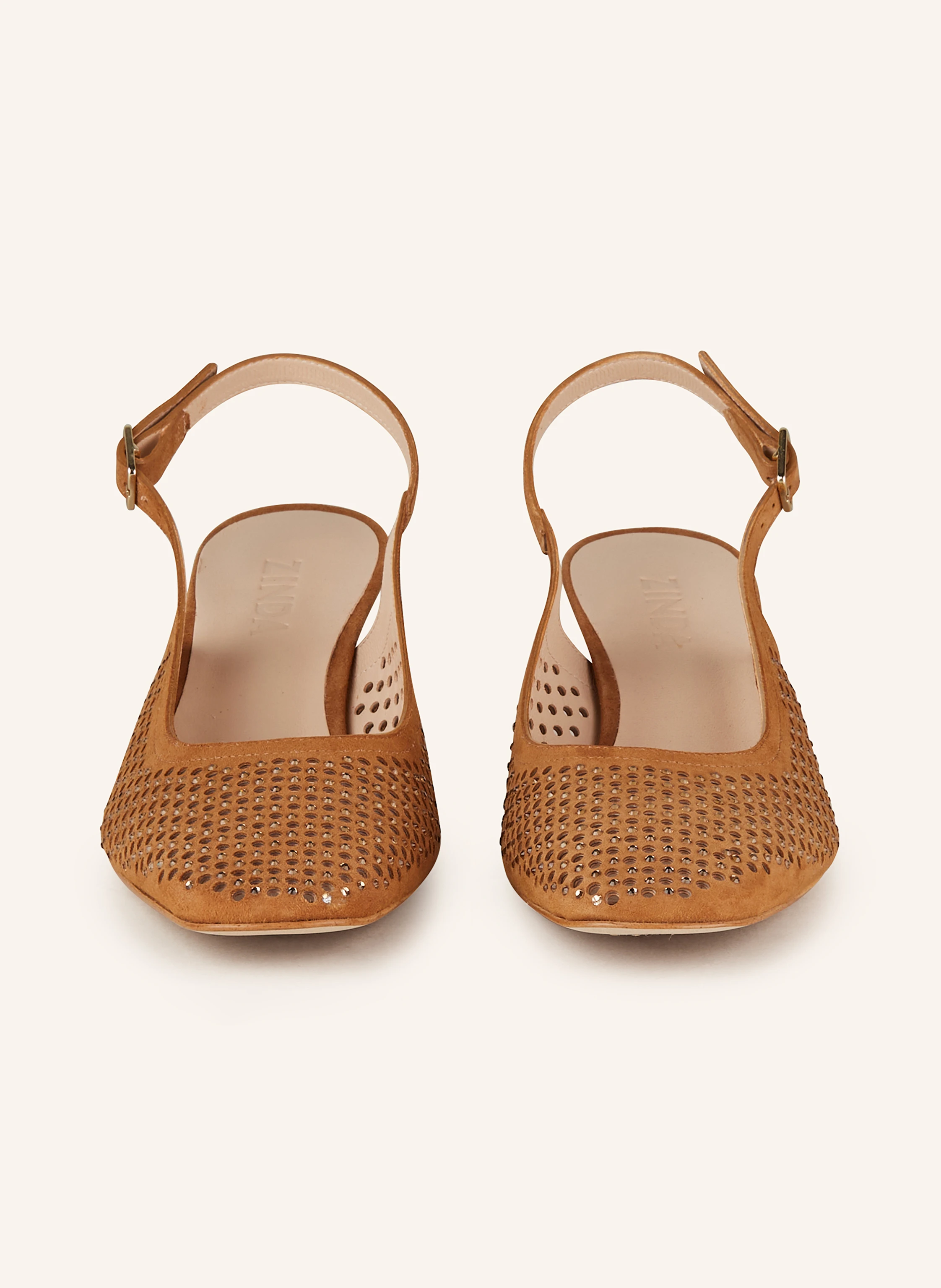 ZINDA Slingpumps MARUCA mit Schmucksteinen