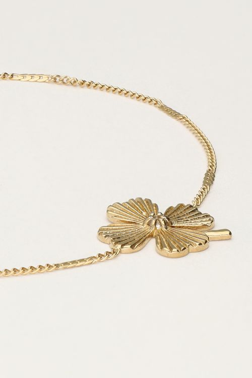 Starry armband met klaver & strass