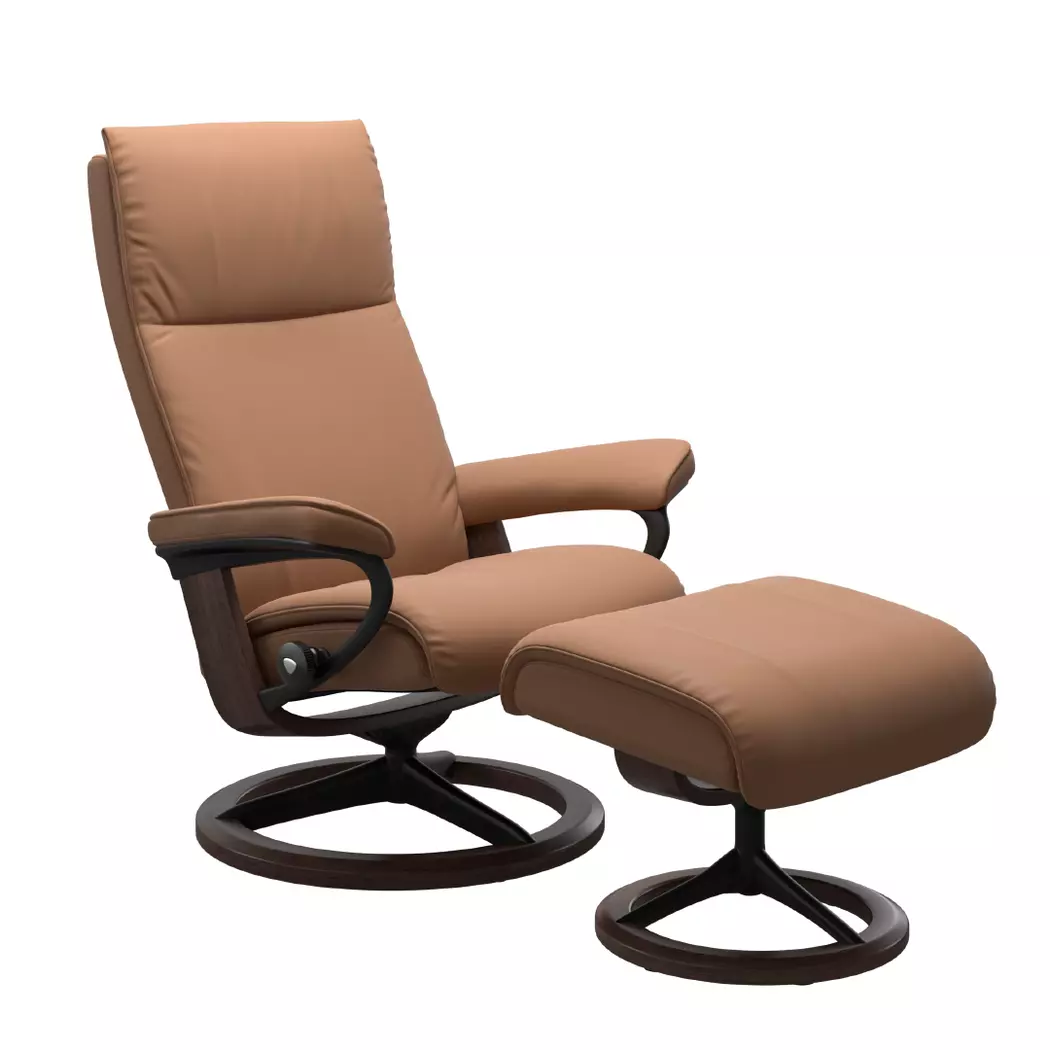 Sessel mit Hocker Aura Signature