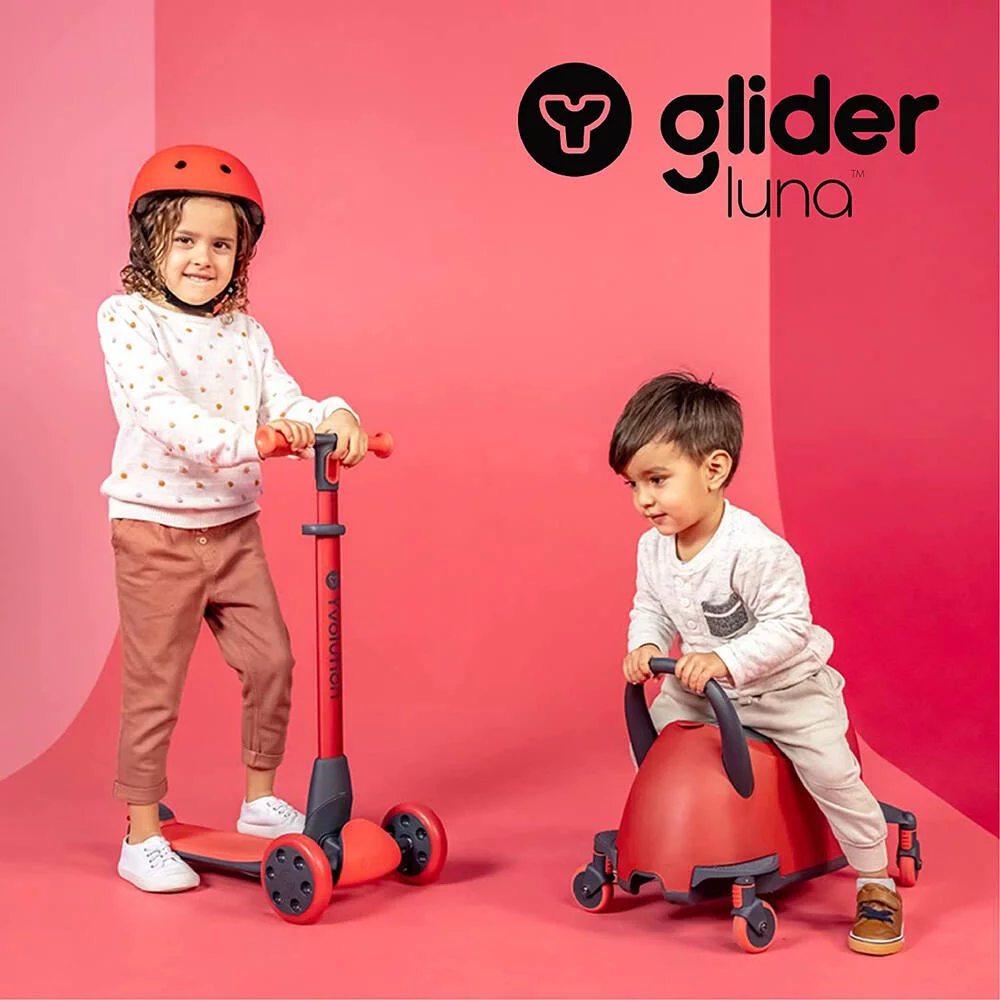 TROTTINETTE YGLIDER LUNA ROUGE