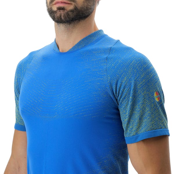 T-shirt running UYN MAN RUNNING EXCELERATION OW SHIRT LAPIS/LIME
