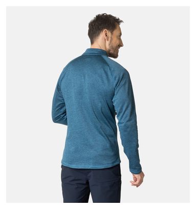 Polaire Thermique Zippé Odlo Tencia Bleu
