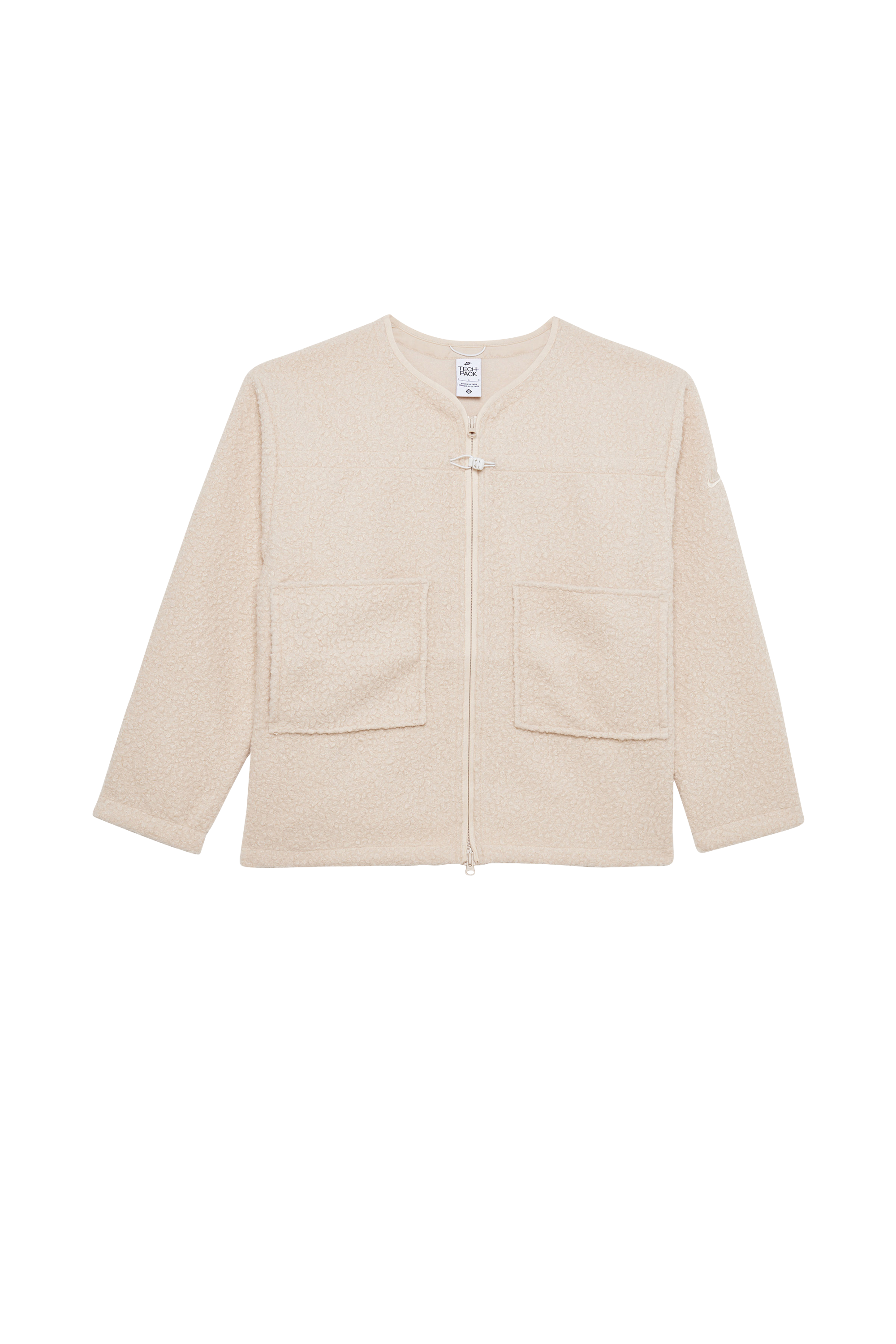 NIKE Veste SHERPA Beige