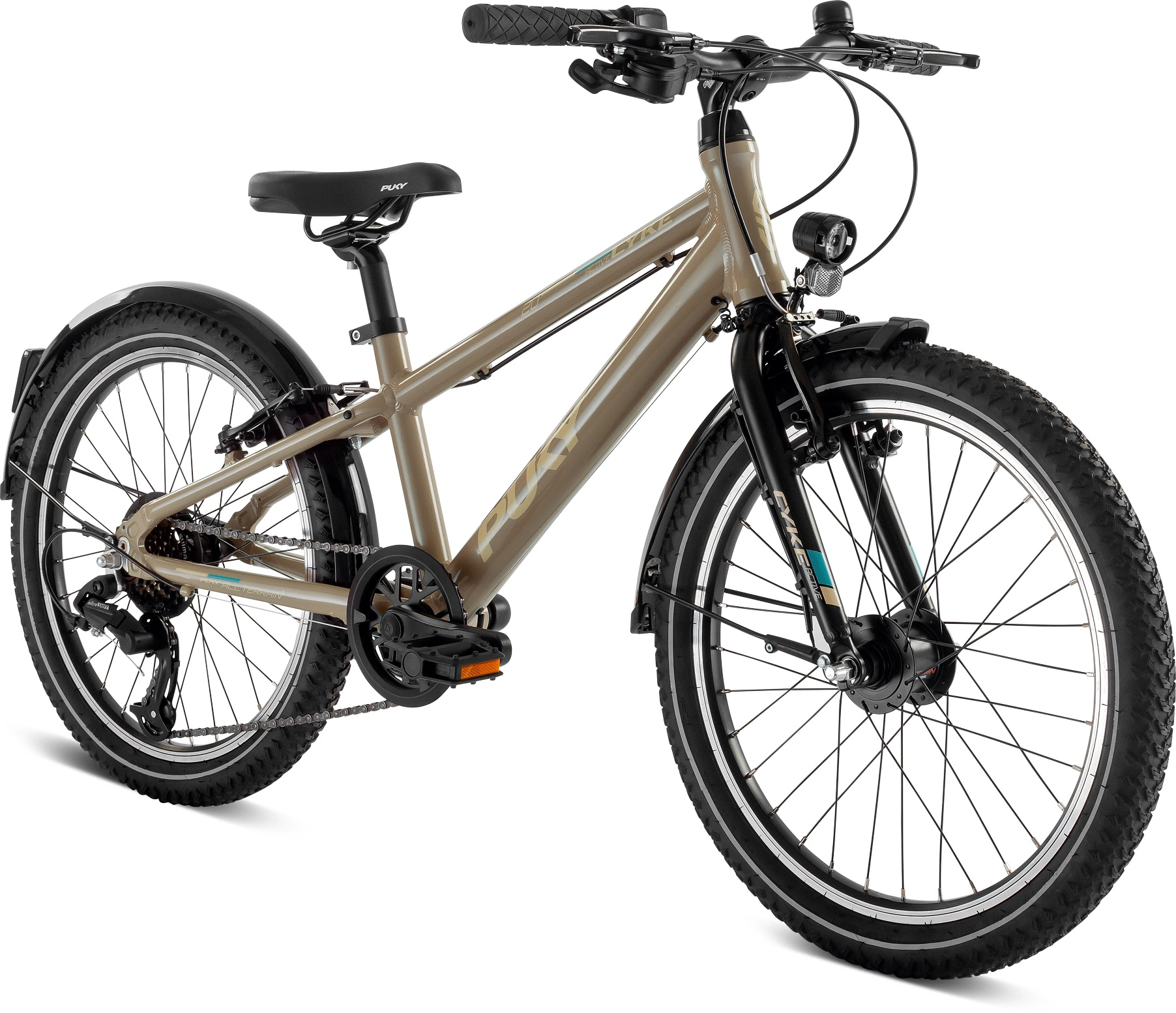 Puky Cykel 20-7 Active alu. børnecykel sand/sort
