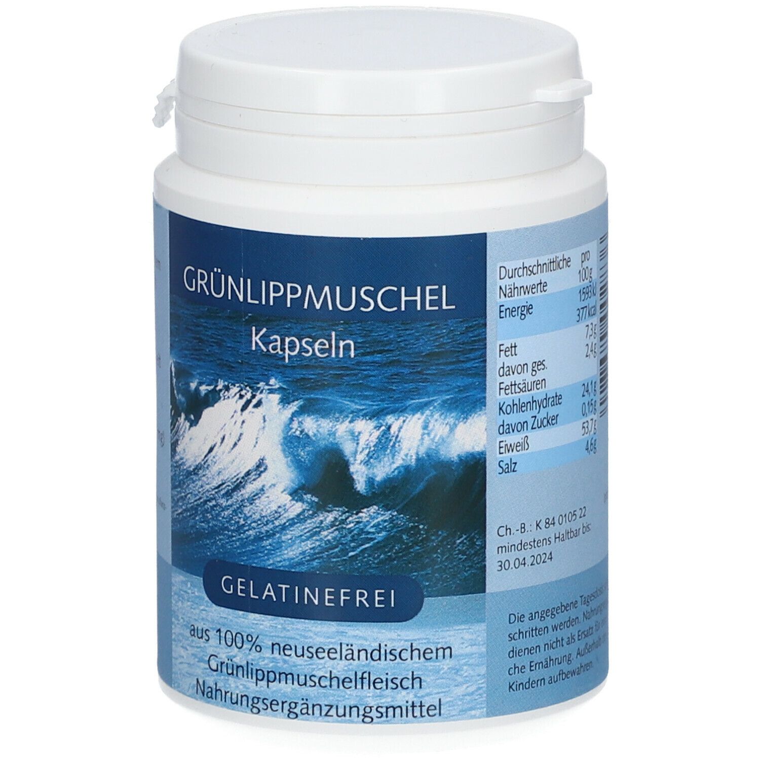 Grünlippmuschel Kapseln