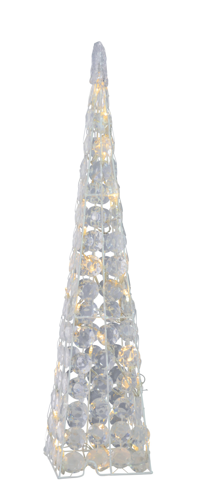 LED-Pyramide - Acryl-Steine - 45 cm