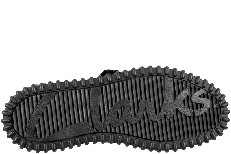 CLARKS TORHILL BEE LEOPARD SKO I SORT RUSKIND