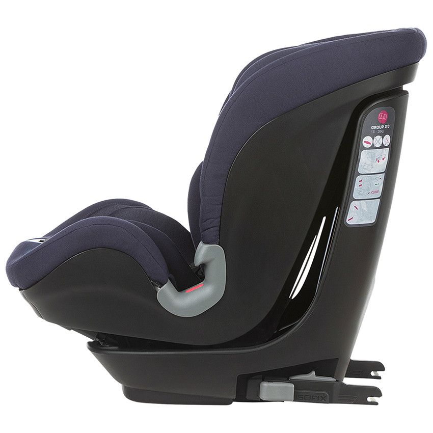 Siège-auto isofix Force groupe 1/2/3 - Bleu - Ecru