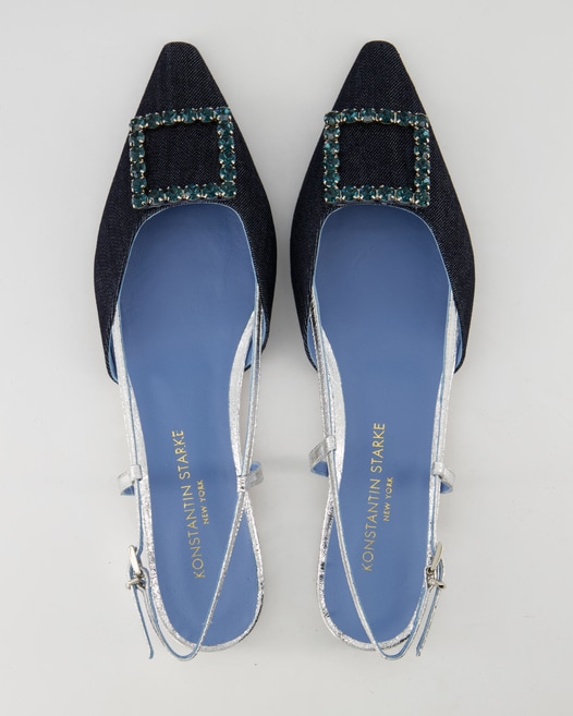 Konstantin Starke LAVANDA Slingpumps in Blau