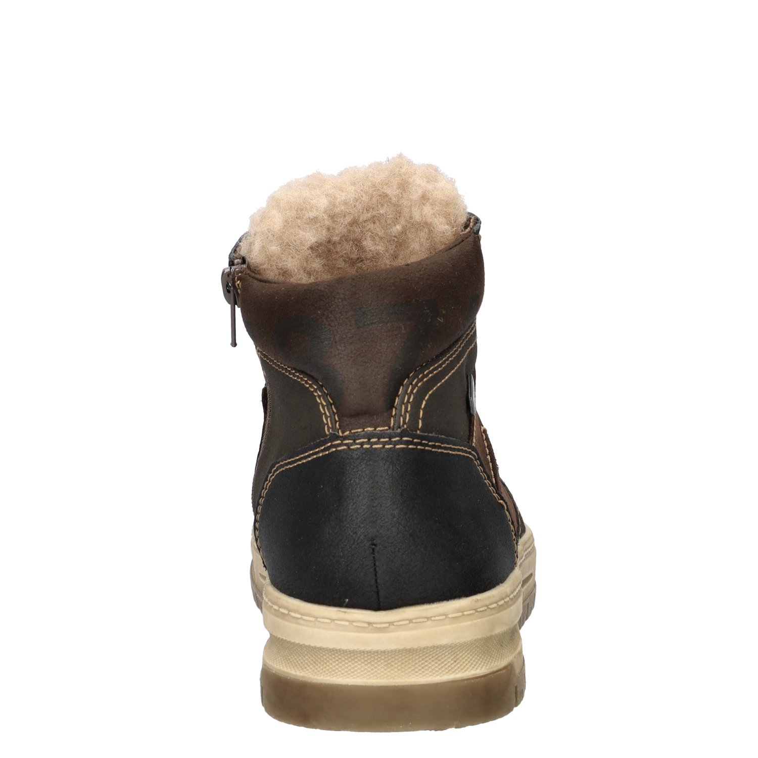 heren veterboot Rieker Bruin