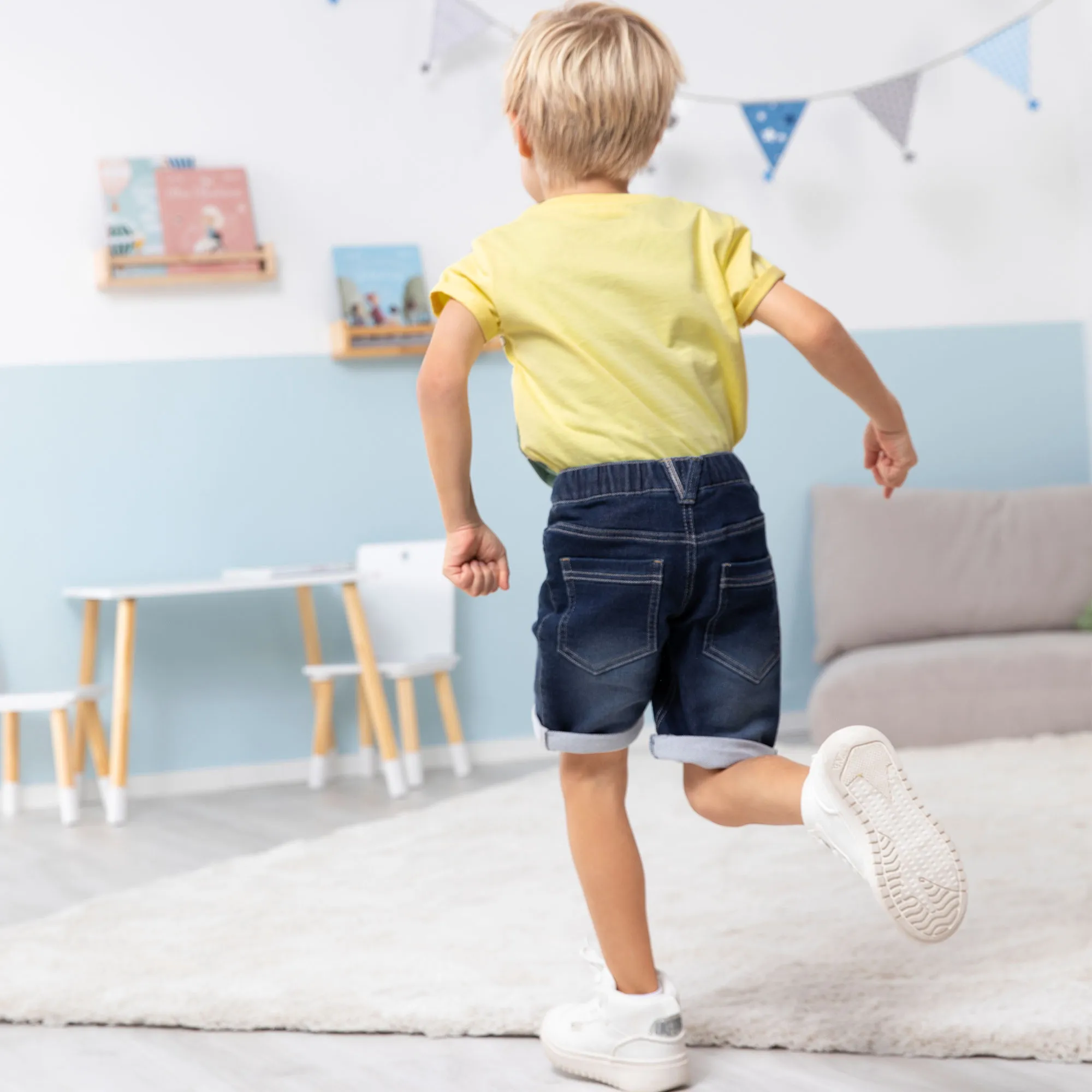 Jungen-Jeans-Bermudas
