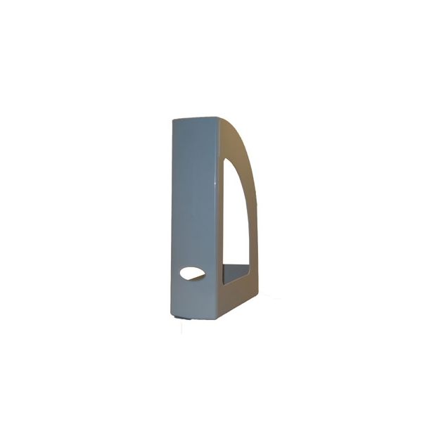 Porta Revistas de Plástico 320x250x80mm Cinzento - 5751013