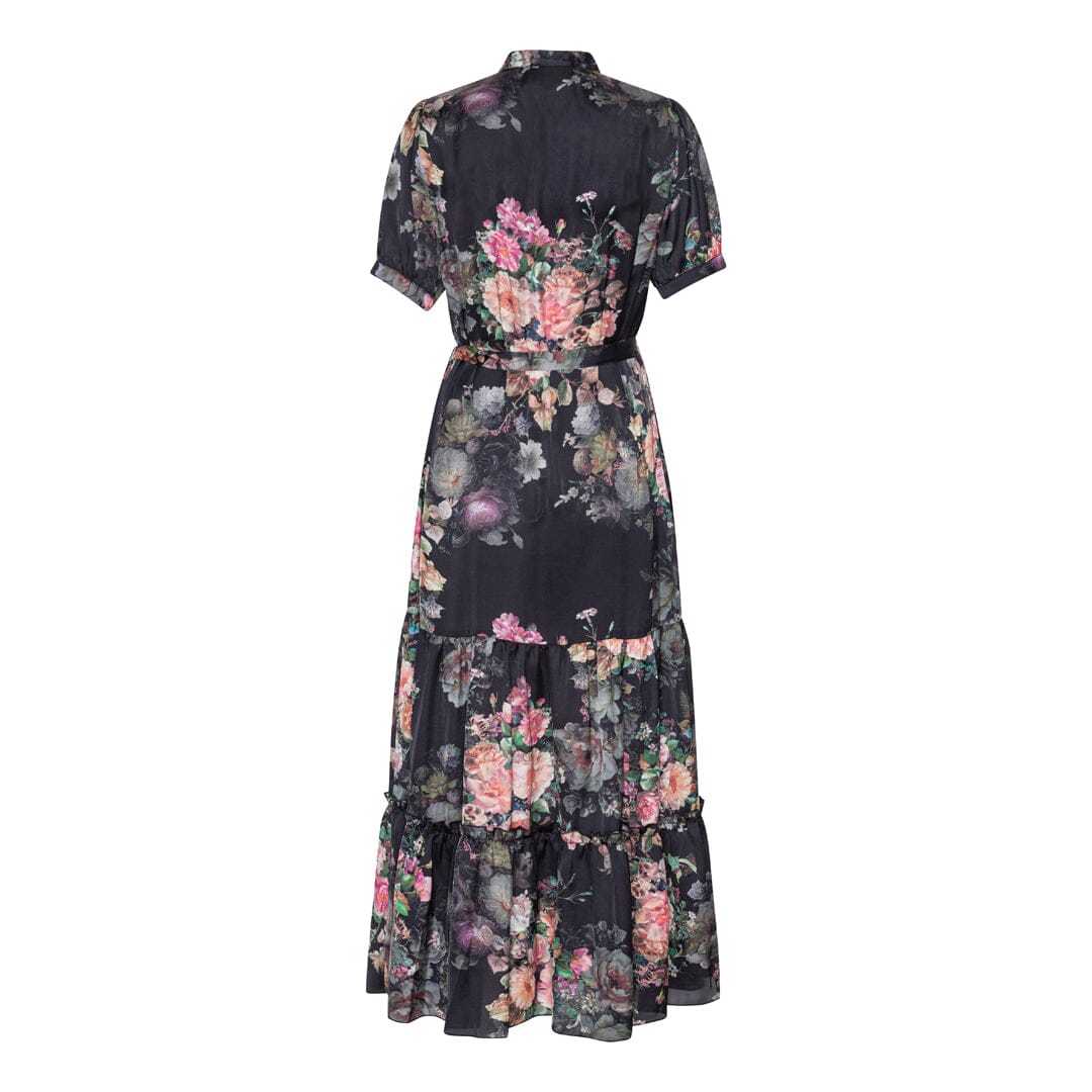 Karmamia Eve Dress daisy noir tea rose