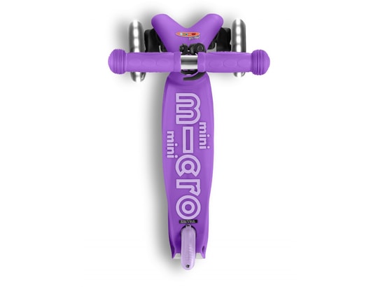 MICRO - Trottinette mini deluxe led - violet