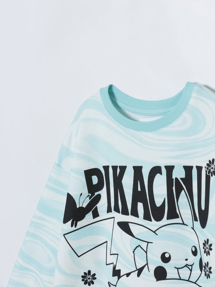 Vestido de pelúcia Pokémon™ Pikachu - Cru