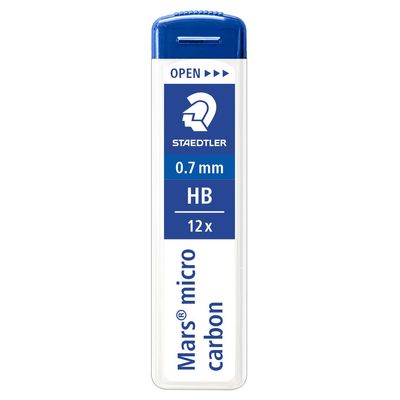 STAEDTLER Mars micro - Etui de 12 Mines pour porte mines - HB - 0,7 mm