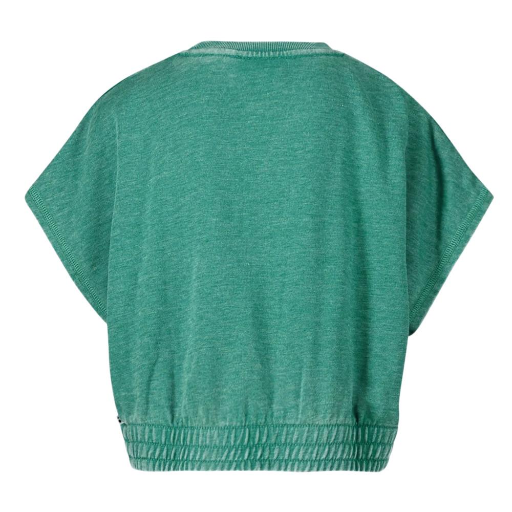 Le Temps Des Cerises T-Shirt Vert Fille Le Temps Des Cerises Naellegi