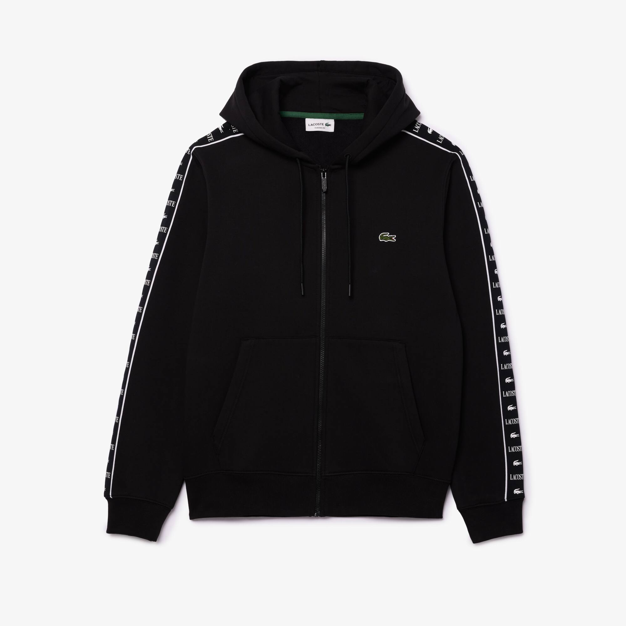 Jogger-Hoodie mit Reißverschluss Sweatshirts - Schwarz - Lacoste - Herren