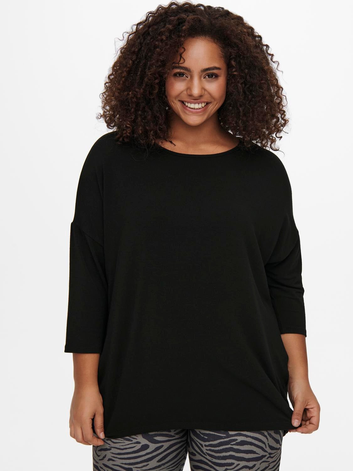 CARLAMOUR Top Black