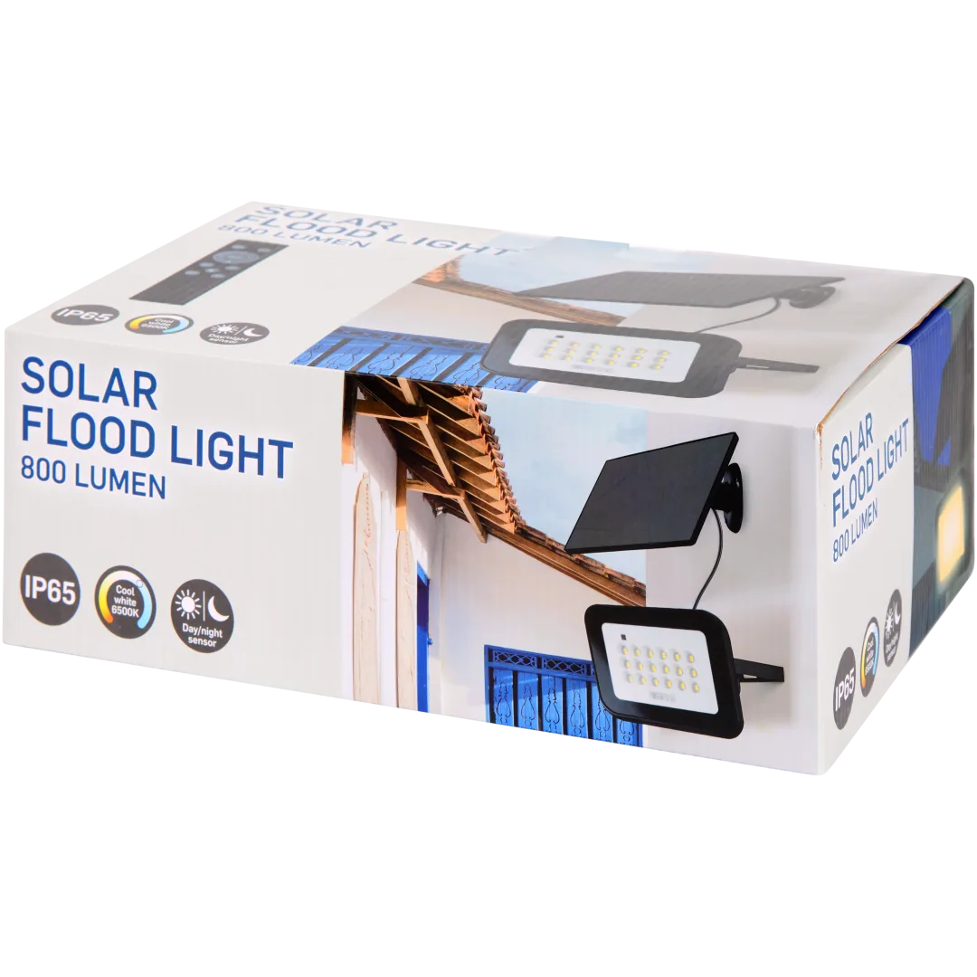 Solar schijnwerper 800 lumen