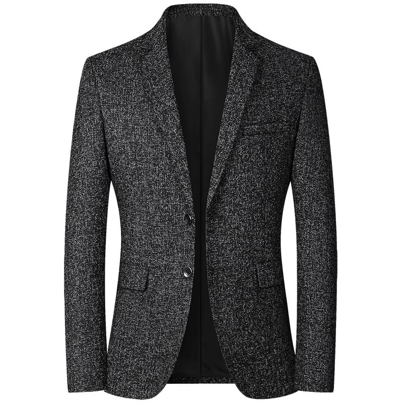 FORSETI - Blazer met reverskraag en enkele rij knopen