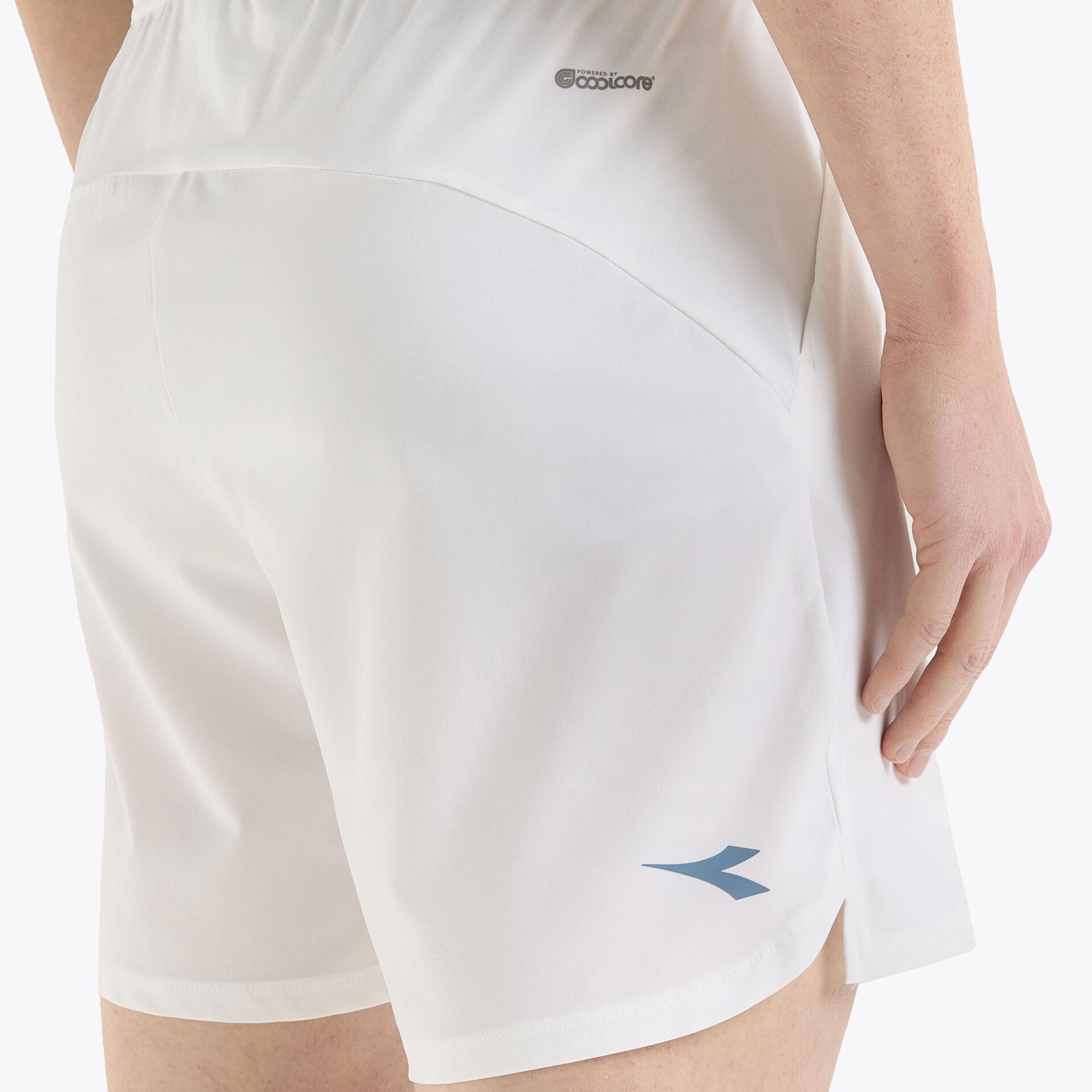Diadora Icon 7In Shorts Hommes - Blanc