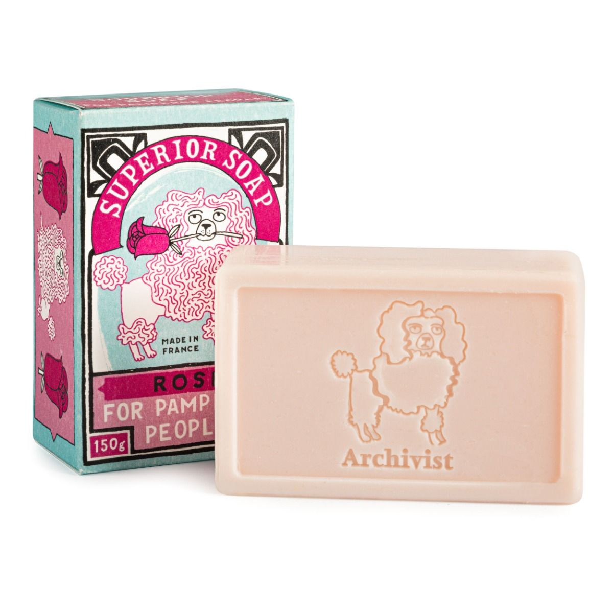 Savon caniche rose Archivist Gallery