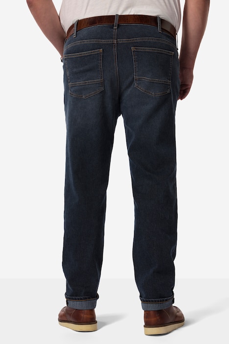 John F. Gee Jeans Bauchfit, Denim, Straight Fit, 5-Pocket, bis 72
