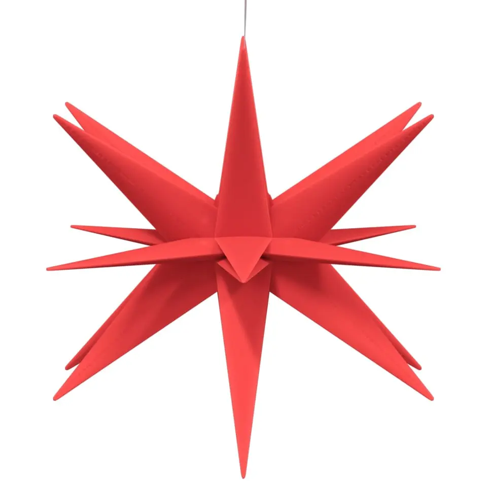vidaXL - Kerstverlichting - Red - 43 cm