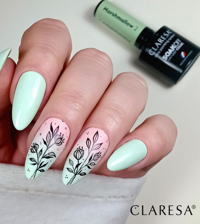 Claresa - Esmalte semipermanente Soak off Marshmallow - 02