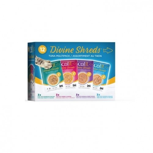 Catit Divine Shreds Sopa de Atum para Gatos