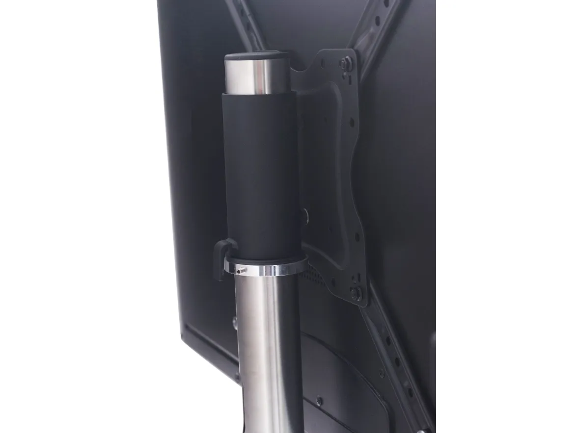 Sinox - Vogn med hjul - for Tv - aluminium - aluminiums sølv - skærmstørrelse: 26