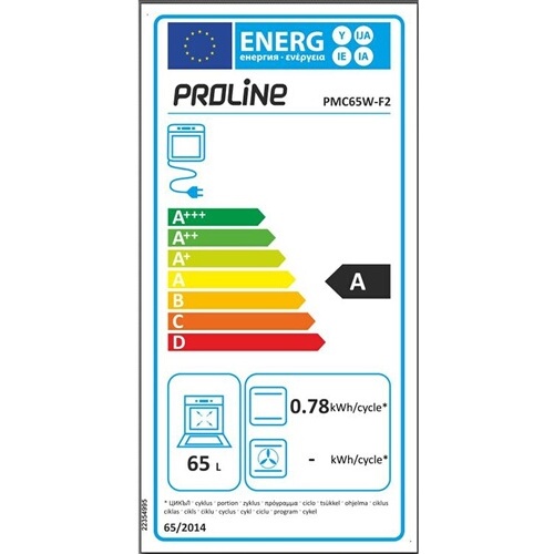 Cuisinière mixte Proline PMC65W-F2