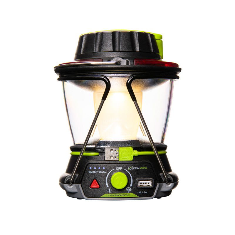 Goal Zero Lighthouse 600 teltlygte og powerbank - Spejder Sport