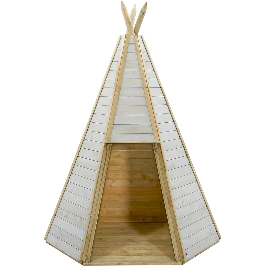 plum® Spielhaus Tipi aus Holz, 230 cm