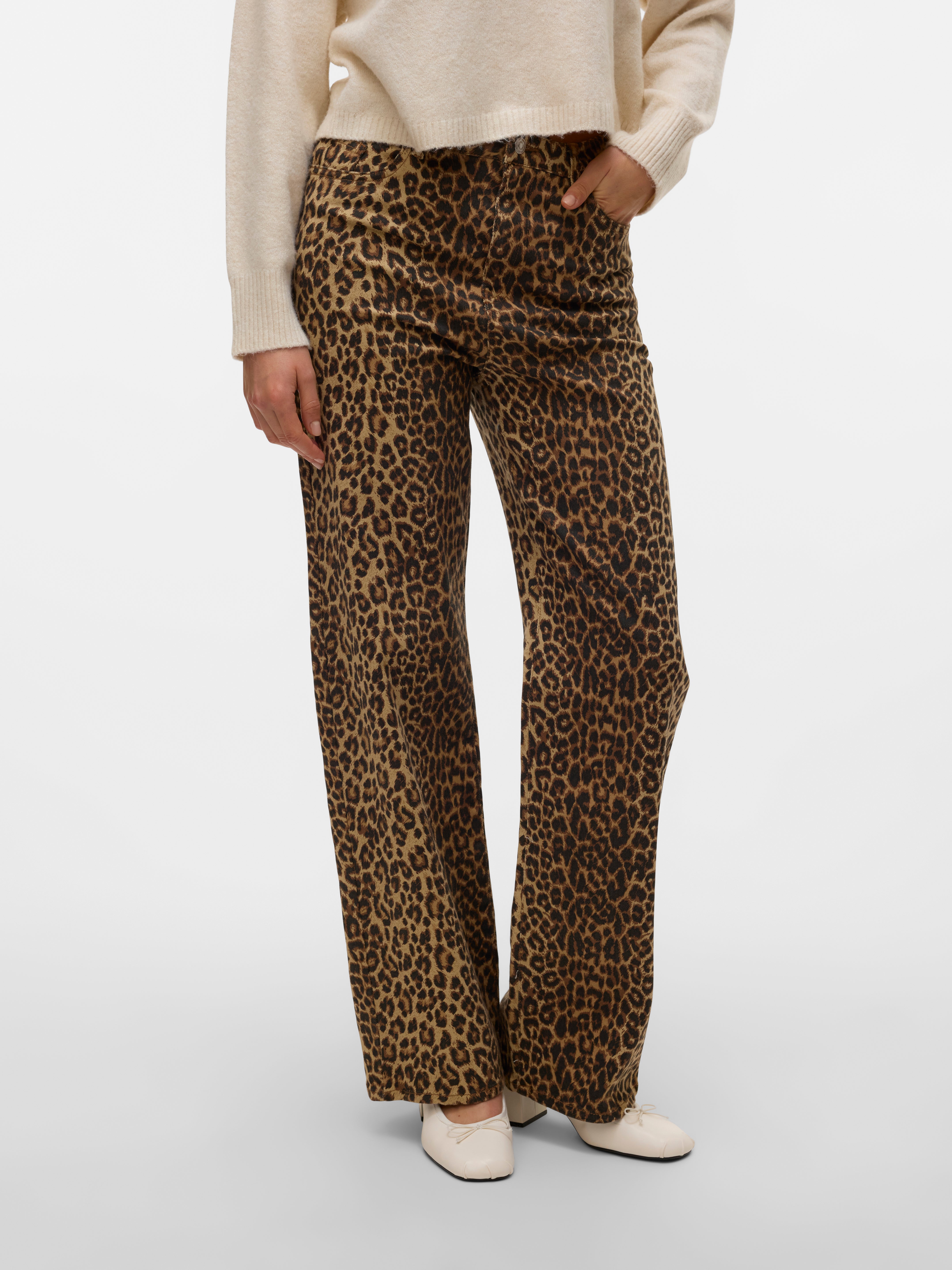 VMTESSA High rise Wide leg fit Jeans