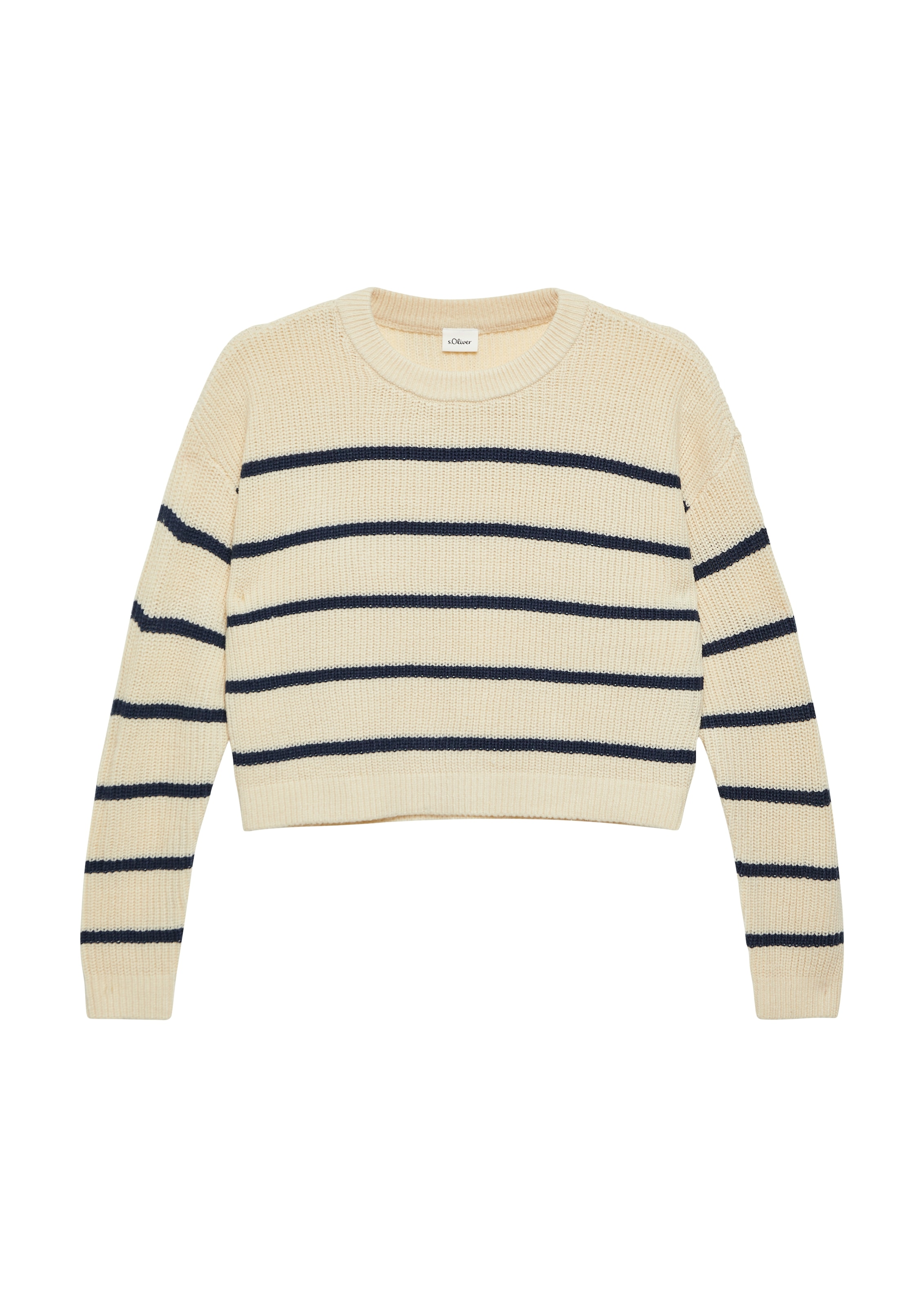 s.Oliver Junior Strickpullover , mit Streifen Muster