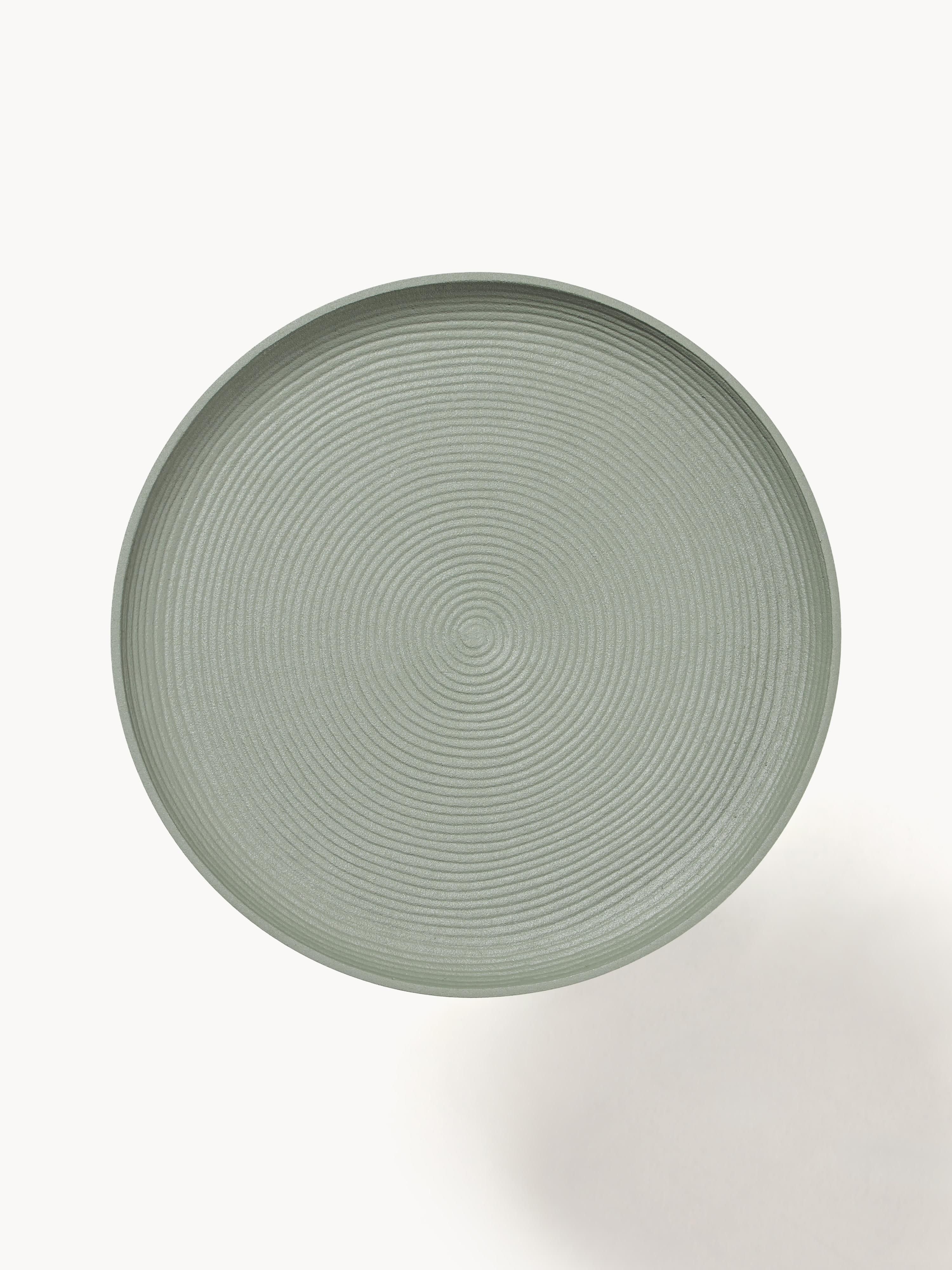 Ronde bijzettafel Ringar van metaal