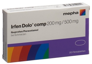 IRFEN DOLO comp Filmtabl 200 mg/500 mg 20 Stk