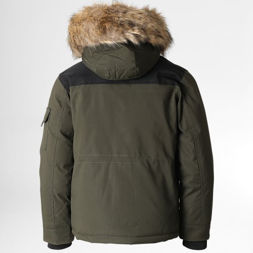 Parka Fourrure Enfant FD900 Vert Kaki