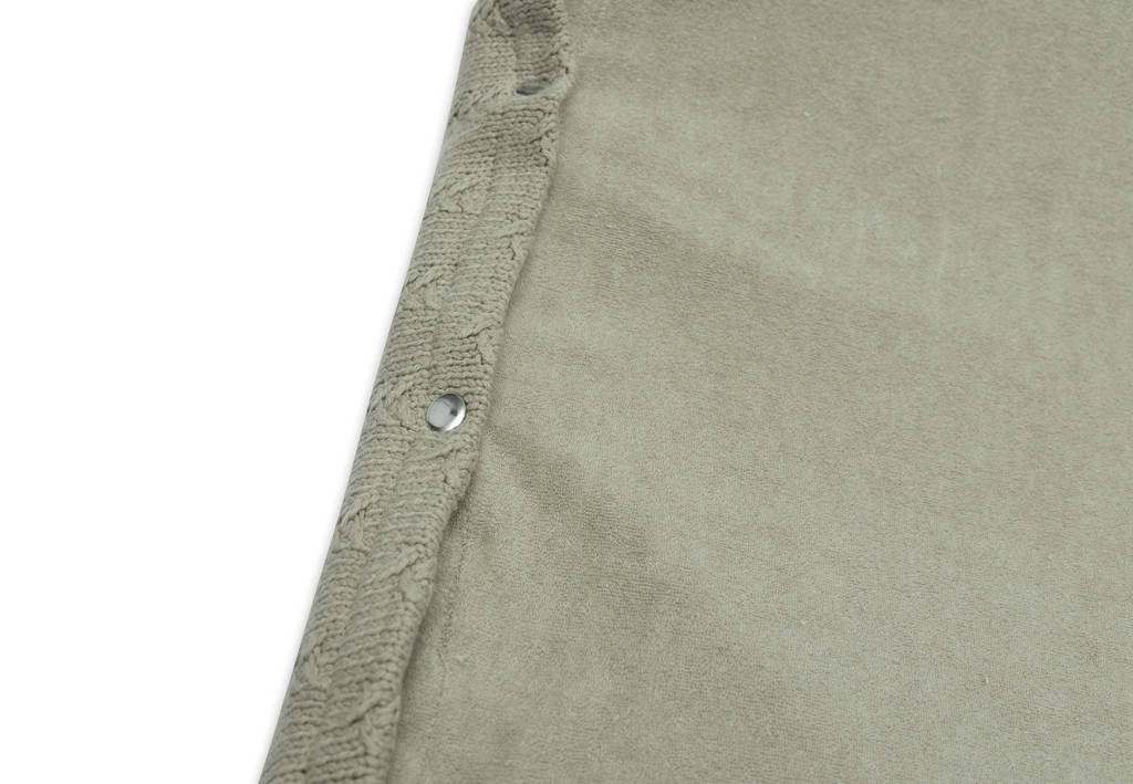 aankleedkussenhoes 50x70cm Grain Knit - Olive Green