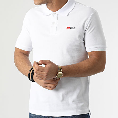 Polo Manches Courtes A04087-0MXZA Blanc