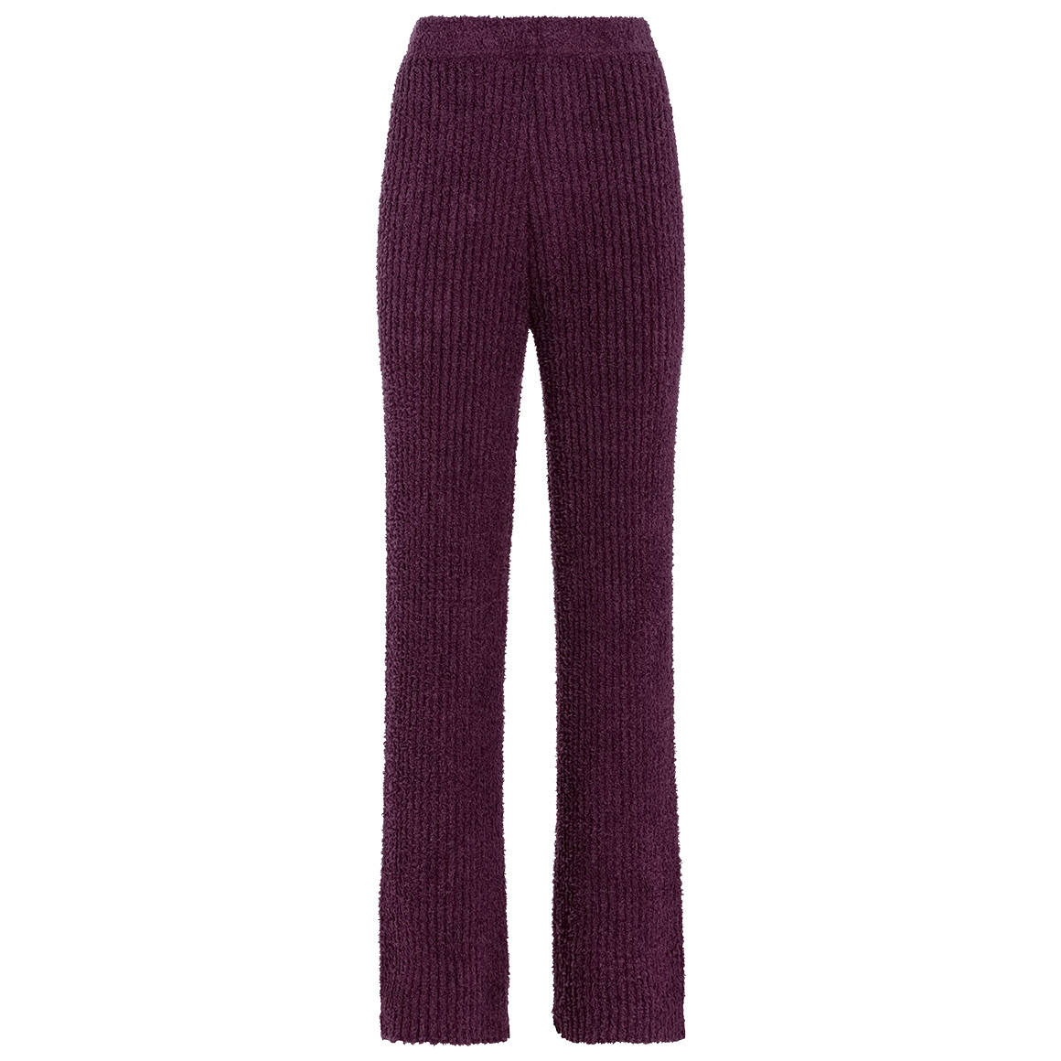 Gina Benotti Damen Loungewear-Hose in Ripp-Struktur lila