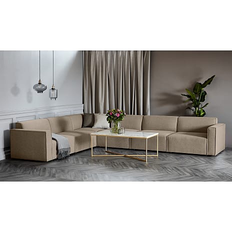 GRO modul hjørnesofa - meleret